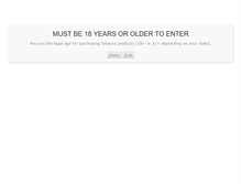 Tablet Screenshot of premiumeliquid.com